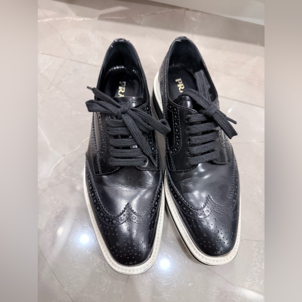 Prada platform Oxford shoes